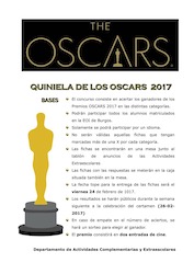 Quiniela de los Oscars 2017